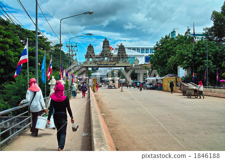 泰國Aranyaprathet  - 柬埔寨Poipet邊界 1846188