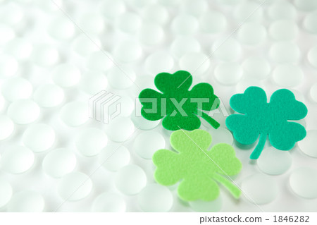 four-leaf clover, vibrant, clover 1846282