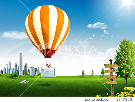 Hot air balloon _k_796178 1847560