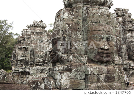 Bayon temple Bayon temple 1847705