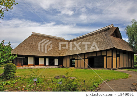 盛岡步行·盛岡手工製作的村莊南部轉動的房子（前Yanagihara家族） 1849091