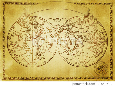 Antique map illustration Antique map illustration 1849599