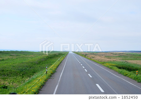 straight road, road, White Line 1852450