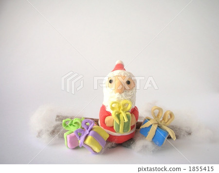 Santa with present Santa with present 1855415