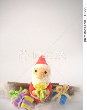 Santa with present Santa with present 1855419