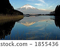富士山顛倒投影 狸子湖 山峰 1855436