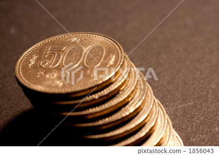 \\500, japanese yen, stacking 1856043