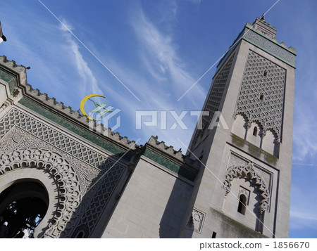 在巴黎的清真寺 在巴黎的清真寺 1856670