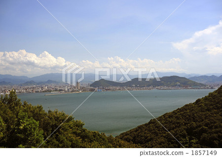 2從Mikijima面向高松 1857149