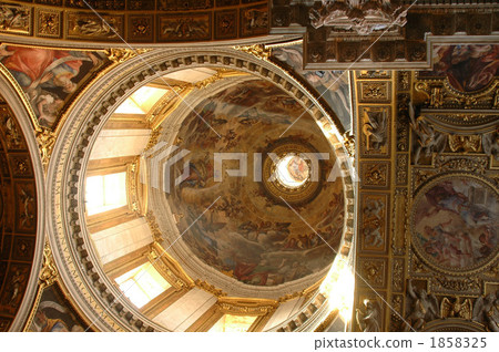 壁畫 天窗 圓屋頂 1858325