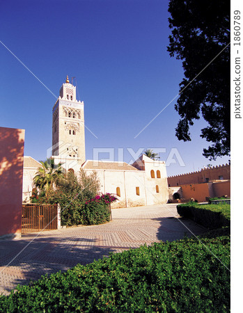 Tower of Koutoubia in Marrakech Tower of Koutoubia in Marrakech 1860789
