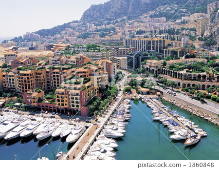 District of Fontvieille in Monaco District of Fontvieille in Monaco 1860848