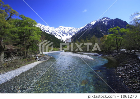 Kamikochi, fresh green 1861270