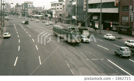 1968 Tamagawa Electric Railway tram section Tokyu Tamagawa Line Archive photo Abandoned line 1968 Tamagawa Electric Railway tram section Tokyu Tamagawa Line Archive photo Abandoned line 1862721