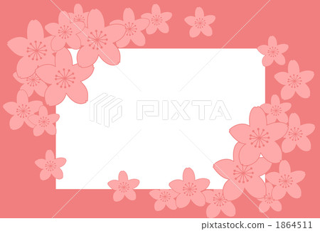 佐倉框架花唯一顏色背景桃紅色 佐倉框架花唯一顏色背景桃紅色 1864511