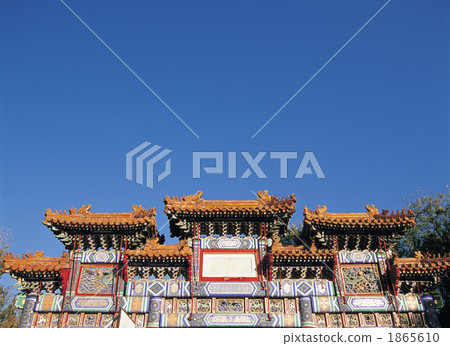 Temple of the Young Peace in Beijing Temple of the Young Peace in Beijing 1865610