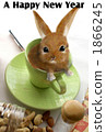 New year's cards 2011 rabbit 1866245
