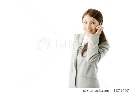 Smart font female employee 1871497