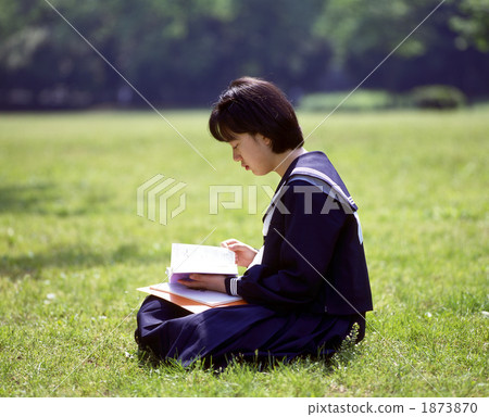 閱讀 看書 水手服 1873870
