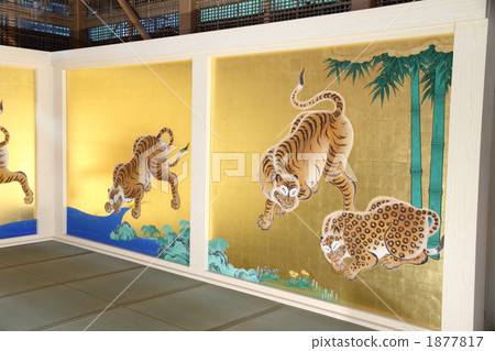 房間分隔牆上的圖片 修復工程 名古屋城堡 1877817