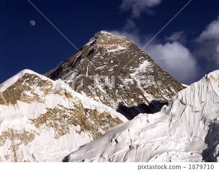 月亮和珠穆朗瑪峰 月亮和珠穆朗瑪峰 1879710
