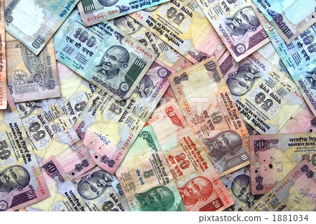 Indian rupee bill 1881034