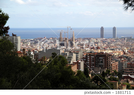 Guell Park的聖家堂 1881711