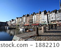 The streets of Honfleur, France 1882210