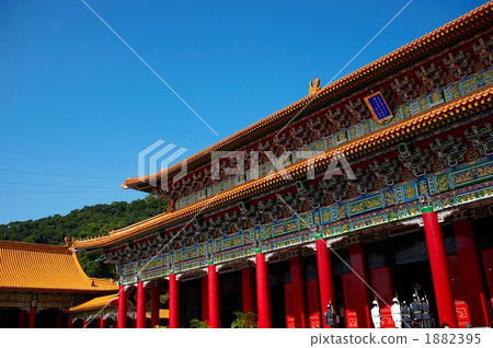 台北台州寺廟和衛兵更換寺 1882395