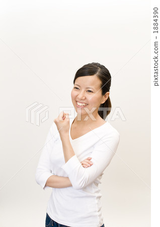smile, smiling, white shirt 1884390