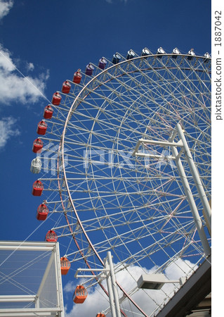 ferris wheel, kaiyukan 1887042