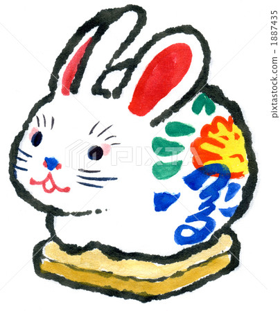 Rabbit folk craft 2 - Stock Illustration [1887435] - PIXTA