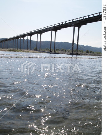 horai bridge, rivers, ooi river 1887822