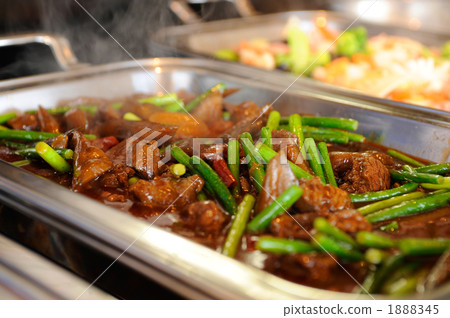 炒牛肉和蒜薹 炒牛肉和蒜薹 1888345