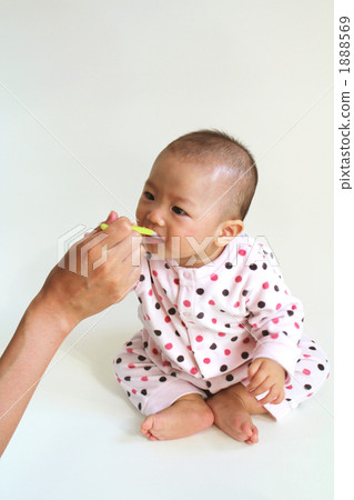 Baby to eat rice ② Baby to eat rice ② 1888569