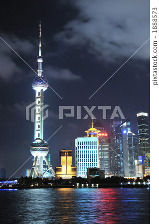 tv tower, illuminated, illumination 1888573
