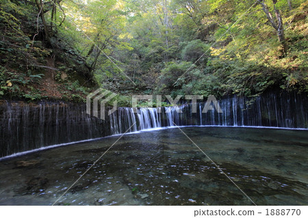 白絹之瀑 白絲瀑布 白絹瀑布 1888770