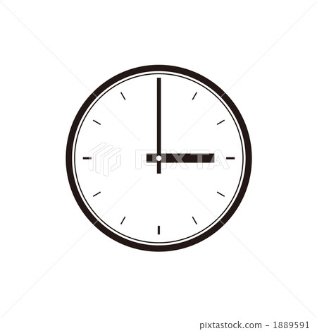 Clock face, 3 o'clock illustration 1889591