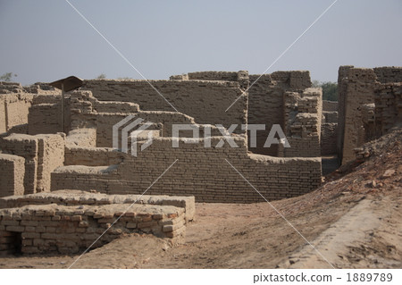 Mohenjo da Ro的廢墟 Mohenjo da Ro的廢墟 1889789
