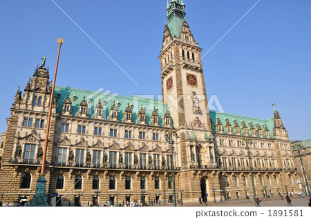 Germany Hamburg City Hall Germany Hamburg City Hall 1891581