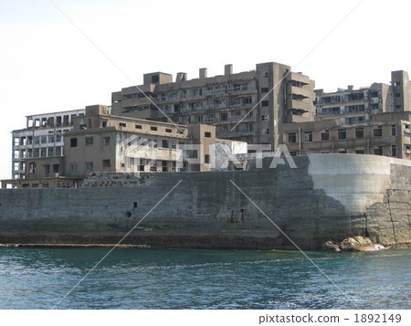 coal mine, coal pit, hashima island 1892149