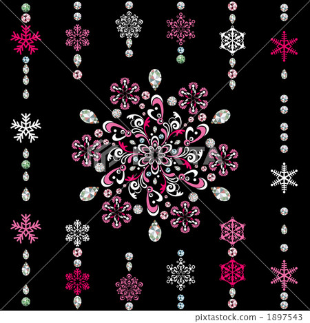 Abstract snow pattern 1897543