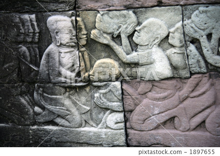 Banteay · Chumar relief Banteay · Chumar relief 1897655