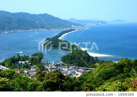 amanohashidate, the three views of japan, sight-seeing area 1899160