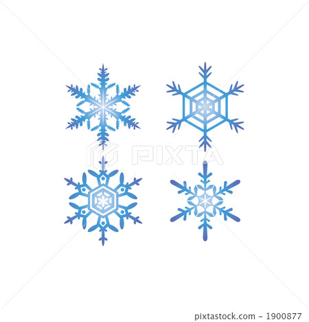 Snow crystal illustration Snow crystal illustration 1900877