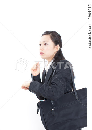 Women watching clock Women watching clock 1904615