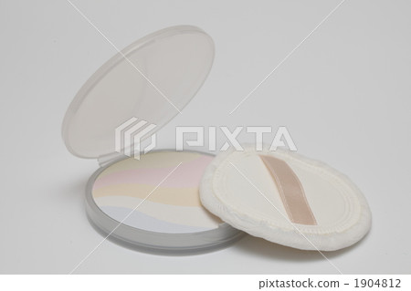 face powder, pressed powder, powder puff 1904812
