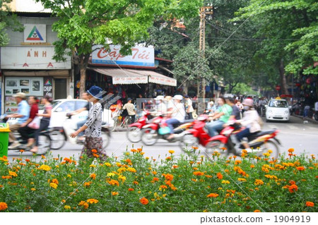 越南河內的街道 越南河內的街道 1904919