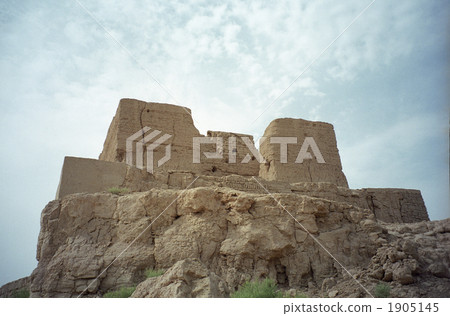 China Xinjiang Uighur Autonomous Region Turfan Okawa Castle 1905145