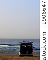 海和汽車和衝浪者 海和汽車和衝浪者 1906647